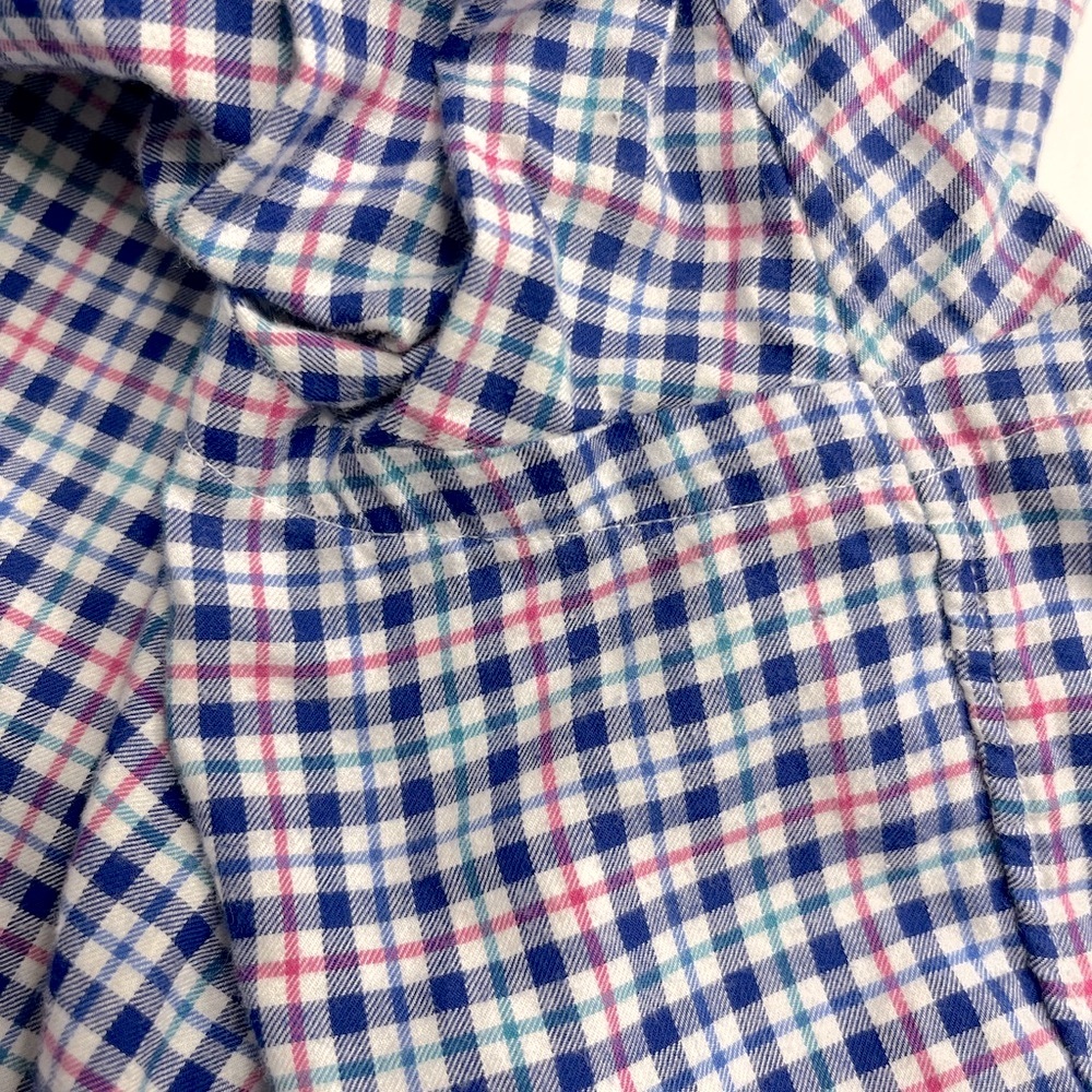 Imperfect Polo Ralph Lauren Plaid Men's Shirt 100% cotton 2XB Big long‎ sleeved - Picture 5 of 13